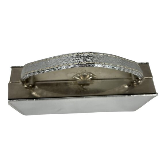 Vintage Silver‎ Box Purse - Picture 3 of 7